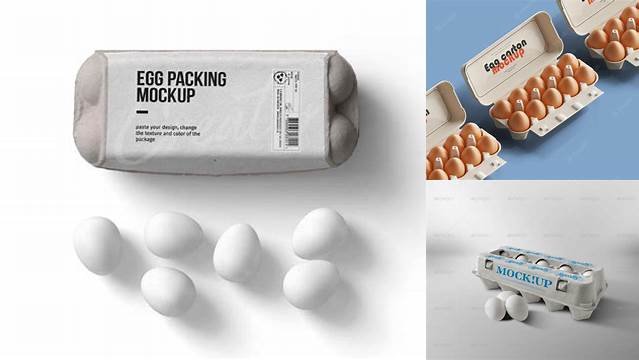 7556+ Egg Carton Mockup Free PSD Free Download