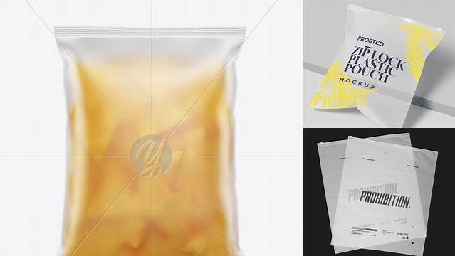 7574+ Frosted Bag Mockup Digital Download