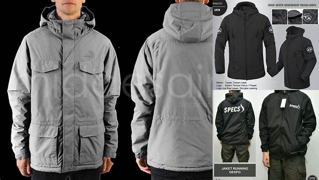 7585+ Mock Up Jaket Parasut Customizable Design Files