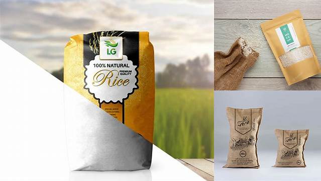 7589+ Bag Of Rice Mockup Free Graphic Mockup PSD