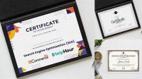 7591+ Certificate Mockup Psd Free Download Advanced Photoshop Template