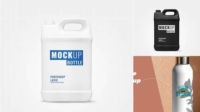 7591+ Gallon Bottle Mockup Free High-Quality Creative PSD