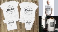 7594+ Mockup T Shirt Family Creative PSD Resources