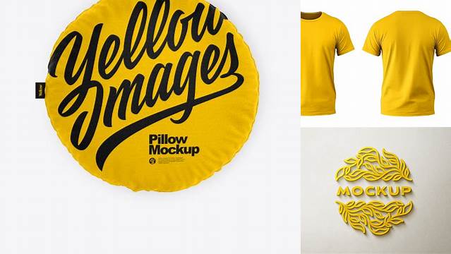 7600+ Yellow Images Mockups Free Smart PNG Image