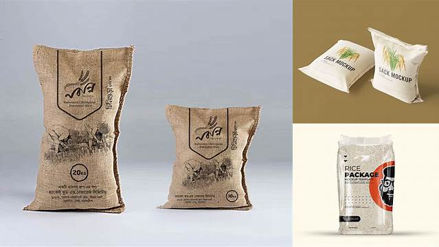 7602+ Rice Bag Free Mockup Hight Resolution