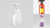 7602+ Trigger Spray Bottle Mockup Free Best Free Mockup PSD