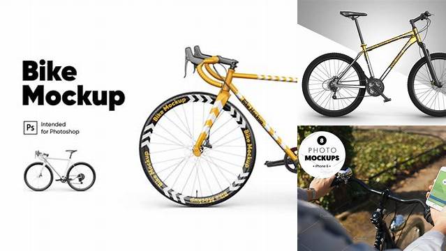 7604+ Free Bike Mockup Easy Editable