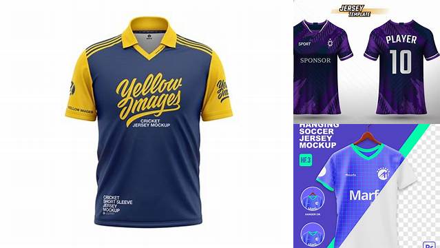 761+ Cricket Jersey Mockup Free Download Digital Download