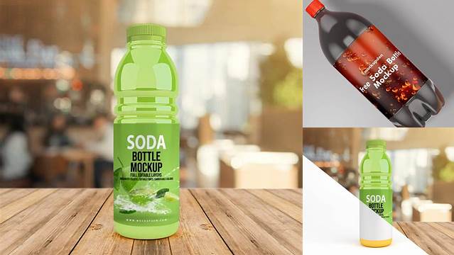 7612+ Soda Bottle Mockup Mockup PSD