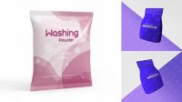 7612+ Washing Powder Mockup Free Free PSD