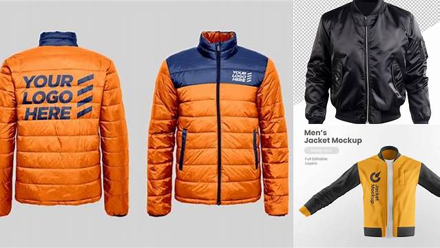 7626+ Winter Jacket Mockup Custom Mockup PSD for Free