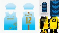 7643+ Sublimation Jersey Template Psd Best for Showcase