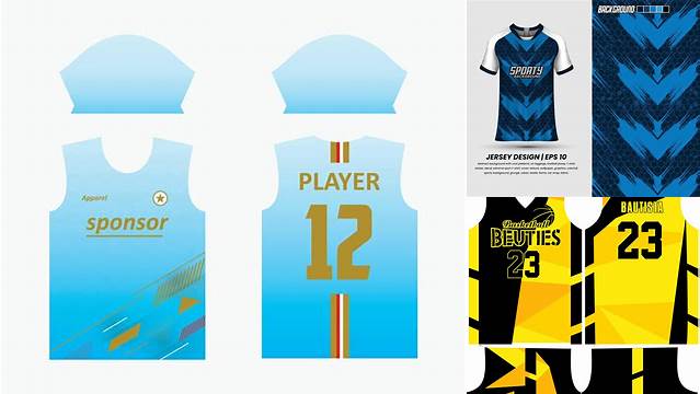 7643+ Sublimation Jersey Template Psd Best for Showcase