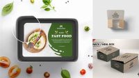 7646+ Food Box Free Mockup PSD File Download