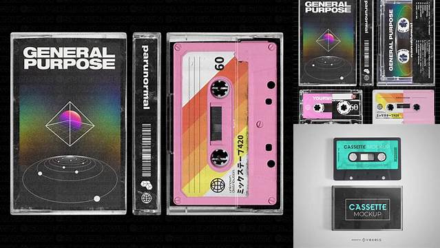 765+ Cassette Case Mockup Free Modern PSD Templates