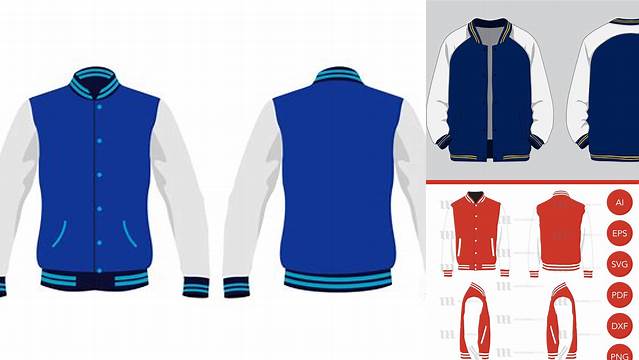 7651+ Mock Up Jaket Varsity Smart PNG Image