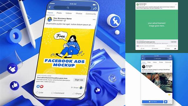 7657+ Facebook Ad Mockup Free PSD