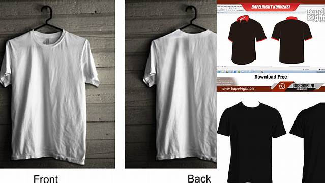 766+ Download Mockup Kaos Polos Cdr Layered Photoshop Template