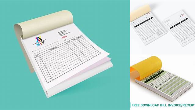 7660+ Bill Book Mockup Psd Free Download Creative PSD Templates