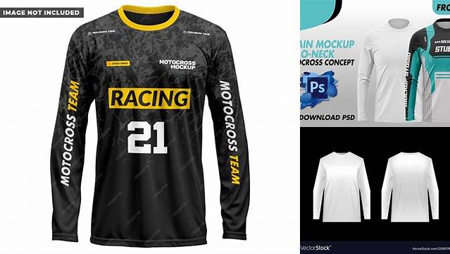 7661+ Mockup Jersey Motocross Download Customizable PSD