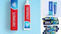 7661+ Toothpaste Box Mockup Free Download Download Premium Free PSD