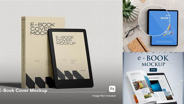 7669+ Ebook Mockup Psd Free High-Quality Creative PSD