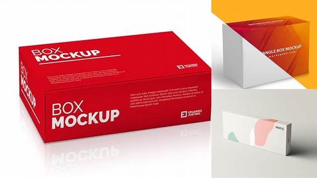 7679+ Rectangle Box Mockup Easy Editable