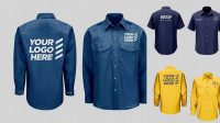 7682+ Workshirt Mockup PSD Free Download