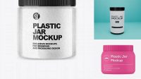 7684+ Clear Plastic Jar Mockup Free Download Free