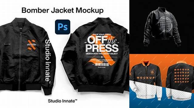 7687+ Bomber Jacket Mockup Psd Free Creative Design Resource