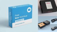 7688+ Box Mockup Psd Free Download Versatile and Modern PSD Mockup