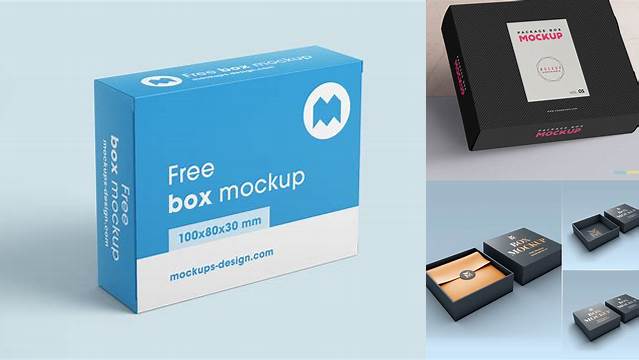 7688+ Box Mockup Psd Free Download Versatile and Modern PSD Mockup