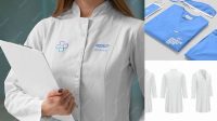 7689+ Medical Gown Mockup Download Free