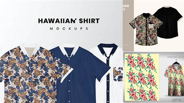 7694+ Hawaii Shirt Mockup Free Elegant and Stylish Free PSD