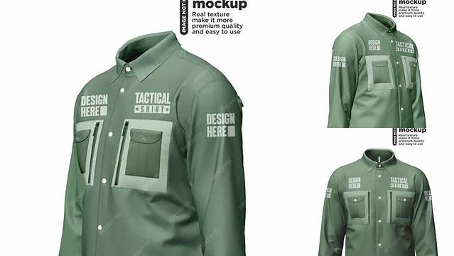 7697+ Mockup Baju Tactical Elegant Photoshop Mockup