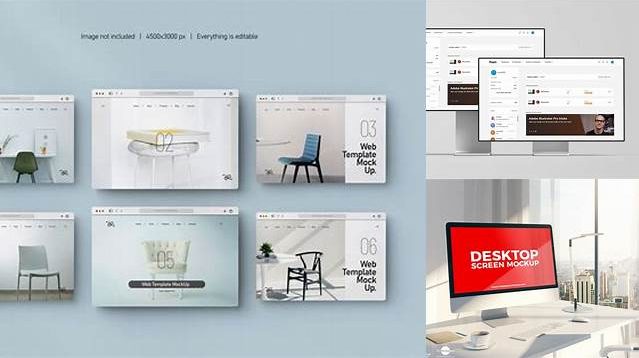 7702+ Free Desktop Mockup Premium Quality Freebie