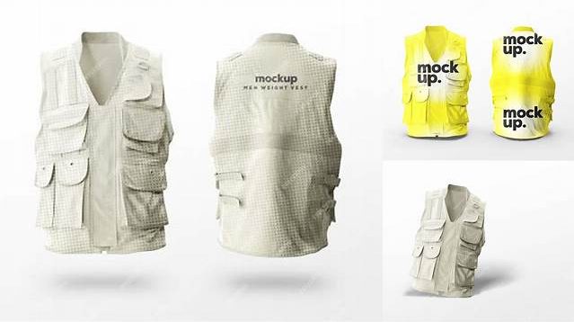 7706+ Vest Mockup Free Psd Best for Showcase