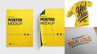 7714+ Free Download Yellow Images Mockup Advanced Photoshop Design Free