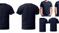 7717+ Mock Up Kaos Navy Smart Layer Mockup Free