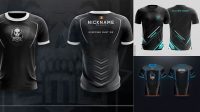 7719+ Gaming Jersey Mockup Free Best for Showcase