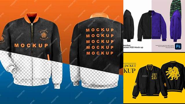 772+ Bomber Jacket Mock Up Free PSD