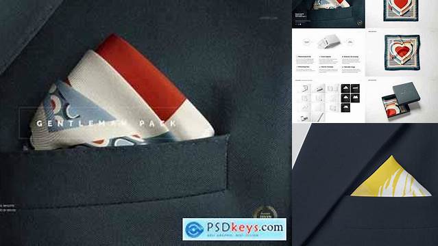 7722+ Pocket Square Mockup Professional Quality PSD Freebie