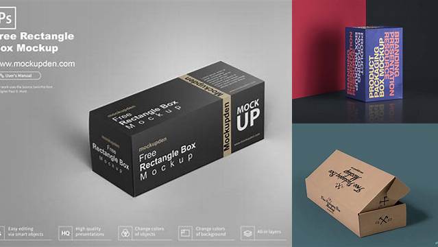 7730+ Rectangular Box Mockup Free Download Download Free