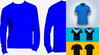 7732+ Mockup Baju Biru PSD Free Download