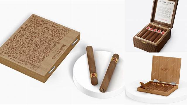 7734+ Cigar Box Mockup Download Free