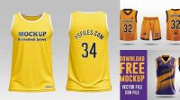 7738+ Jersey Basketball Mockup Free Download Free