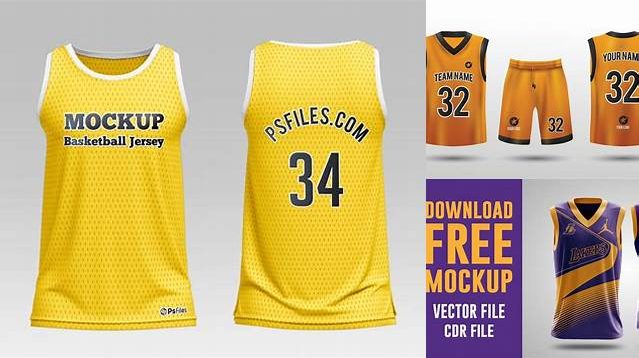 7738+ Jersey Basketball Mockup Free Download Free