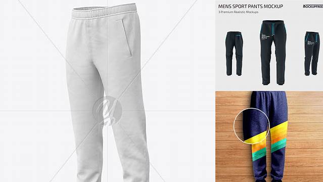 7739+ Sport Pants Mockup Free Best for Showcase