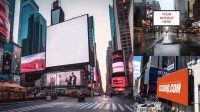 7749+ Times Square Mockup Free Professional PSD Mockup