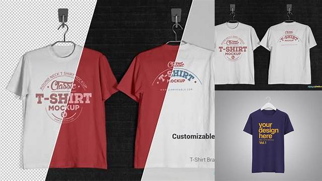 775+ T-shirt Mockup Bundle Free Download High-End Creative PSD Template